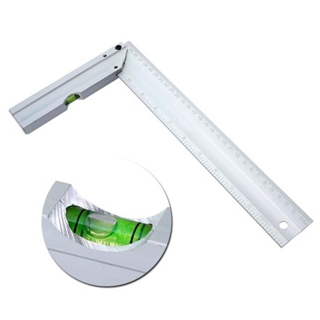 DMAX Terazili Alüminyum Gönye 400 mm (10/Paket)✓